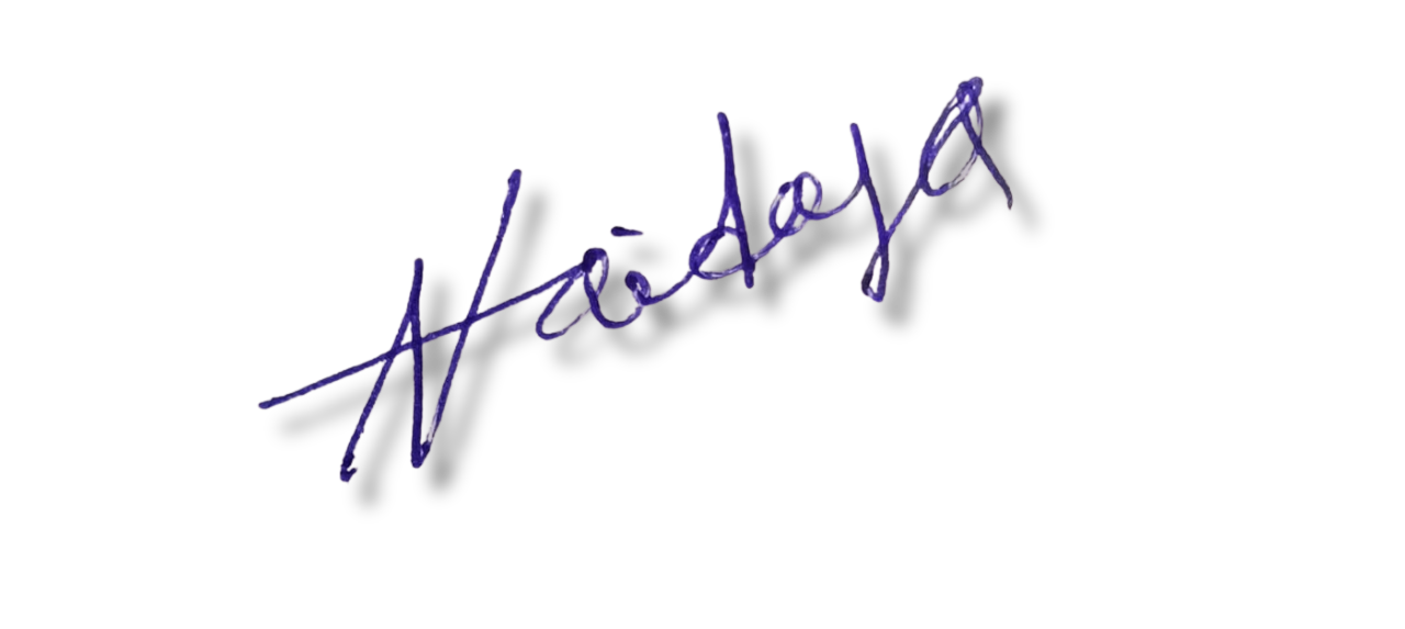 Atharva Vaidya Signature